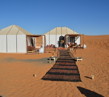 Desert camp Merzouga