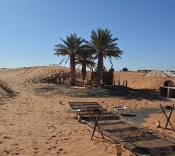 Desert camp Merzouga