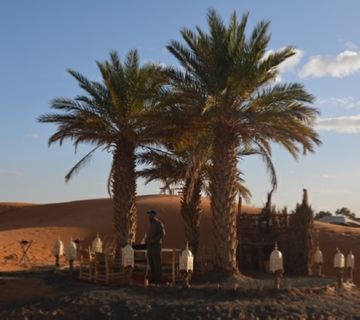 Desert camp Merzouga