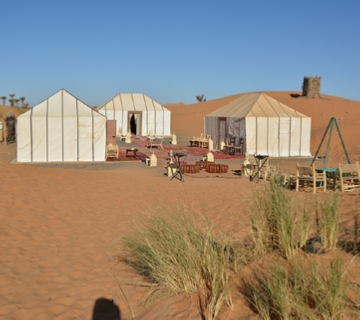 Desert camp Merzouga