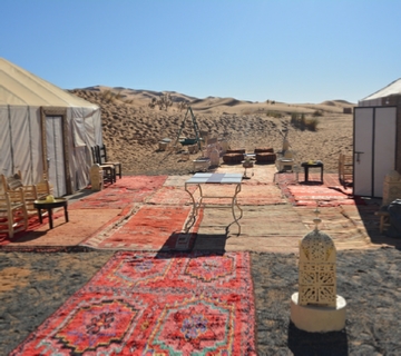 Desert camp Merzouga