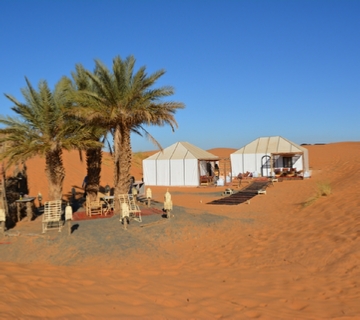 Desert camp Merzouga