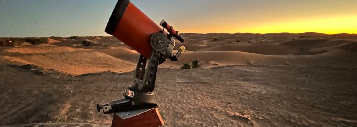 Discover Merzouga Stargazing: Sahara AstroCamp Adventure with the Dobsonian Telescope 400mm