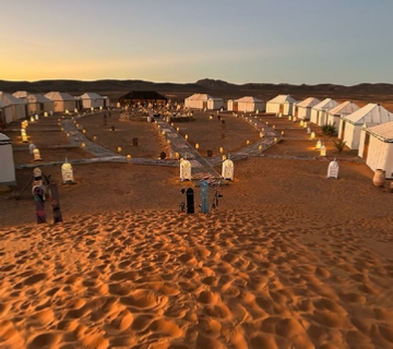 Desert camp Merzouga