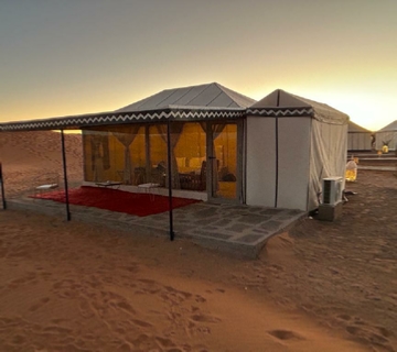 Desert camp Merzouga