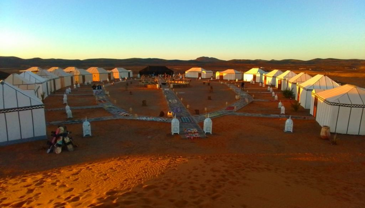 Desert camp Merzouga