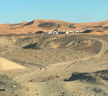 Desert camp Merzouga